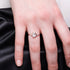 Geometrical Bezel Yellow Diamond Ring - Trinity No. 1008