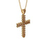 Glamorous Brown Diamond Cross Pendant - Raymond No. 1101