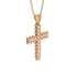Glamorous Morganite Cross Pendant - Raymond No. 901 image 2