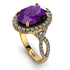 Glamorous Oval Amethyst Ring - Jordyn No. 301 image 2