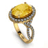 Glamorous Oval Citrine Ring - Jordyn No. 601