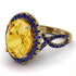 Glamorous Oval Citrine Ring - Jordyn No. 713