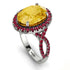 Glamorous Oval Citrine Ring - Jordyn No. 712
