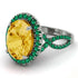 Glamorous Oval Citrine Ring - Jordyn No. 706
