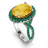 Glamorous Oval Citrine Ring - Jordyn No. 706