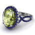 Glamorous Oval Peridot Ring - Jordyn No. 815 image 1