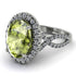 Glamorous Oval Peridot Ring - Jordyn No. 803 image 1