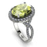 Glamorous Oval Peridot Ring - Jordyn No. 803