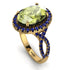 Glamorous Oval Peridot Ring - Jordyn No. 813