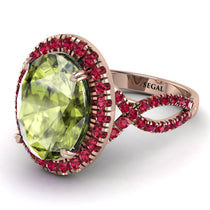Glamorous Oval Peridot Ring - Jordyn No. 811 image 1