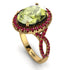 Glamorous Oval Peridot Ring - Jordyn No. 810