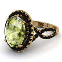 Glamorous Oval Peridot Ring - Jordyn No. 807 image 1