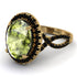 Glamorous Oval Peridot Ring - Jordyn No. 807 image 1