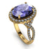 Glamorous Oval Tanzanite Ring - Jordyn No. 201 image 2