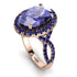 Glamorous Oval Tanzanite Ring - Jordyn No. 214 image 2