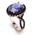 Glamorous Oval Tanzanite Ring - Jordyn No. 208 image 2