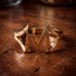Gold Initial M Ring