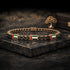 Black Diamond Tennis Bracelet with United Arab Emirates Flag no. 8