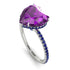 Heart Shape Amethyst Ring - Noelle No. 315