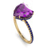 Heart Shape Amethyst Ring - Noelle No. 313