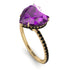 Heart Shape Amethyst Ring - Noelle No. 307