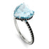 Heart Shape Aquamarine Ring - Noelle No. 409