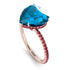 Heart Shape Blue Topaz Ring - Noelle No. 511 image 2