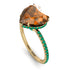 Heart Shape Brown Diamond Ring - Noelle No. 1104