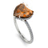 Heart Shape Brown Diamond Ring - Noelle No. 1103