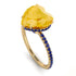 Heart Shape Citrine Ring - Noelle No. 613