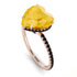 Heart Shape Citrine Ring - Noelle No. 608