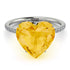 Heart Shape Citrine Ring - Noelle No. 603