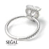 Custom 6ct Heart Shape Diamond Ring - Noelle No. 3000