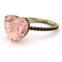 Heart Shape Morganite Ring - Noelle No. 907 image 1