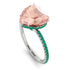 Heart Shape Morganite Ring - Noelle No. 906 image 3