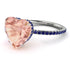 Heart Shape Morganite Ring - Noelle No. 915