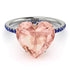 Heart Shape Morganite Ring - Noelle No. 915 image 2