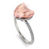 Heart Shape Morganite Ring - Noelle No. 903 image 3