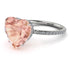 Heart Shape Morganite Ring - Noelle No. 903 image 1