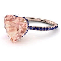 Heart Shape Morganite Ring - Noelle No. 914 image 1