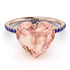 Heart Shape Morganite Ring - Noelle No. 914
