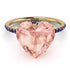 Heart Shape Morganite Ring - Noelle No. 913 image 2