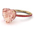 Heart Shape Morganite Ring - Noelle No. 910