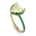 Heart Shape Peridot Ring - Noelle No. 704