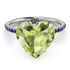 Heart Shape Peridot Ring - Noelle No. 715