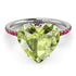 Heart Shape Peridot Ring - Noelle No. 712