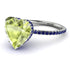 Heart Shape Peridot Ring - Noelle No. 715