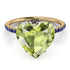 Heart Shape Peridot Ring - Noelle No. 713