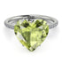 Heart Shape Peridot Ring - Noelle No. 703