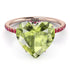 Heart Shape Peridot Ring - Noelle No. 711
